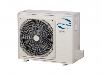 Airwell HARMONIA Mirror HDMB-035N-09M22-MR/YDAB-035H-09M22 efektyvus šildymas iki -15°C 2