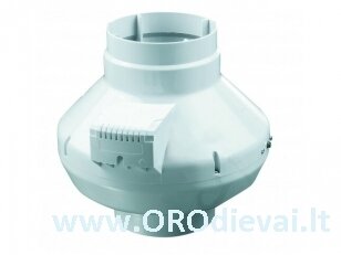 Aukšto slėgio Ø125 išcentrinis ventiliatorius VK125Q su žemo triukšmo varikliu Aukšto slėgio Ø125 išcentrinis ventiliatorius VK125Q su žemo triukšmo varikliu
