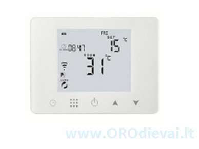 Belaidis virštinkinis Sensus RF termostatas