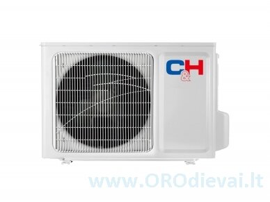C&H SUPREME WHITE Inverter CH-S09FTXAM2S-WP efektyvus šildymas iki -30°C 2