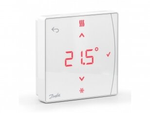 Danfoss Icon2™ bevielis virštinkinis patalpos termostatas su ekranu 088U2121