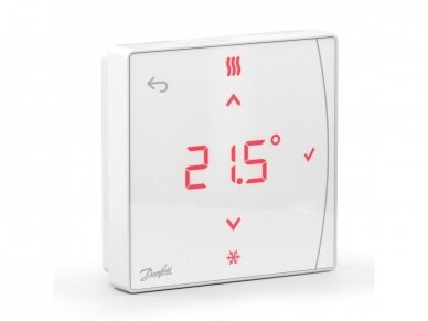 Danfoss Icon2™ bevielis virštinkinis patalpos termostatas su ekranu 088U2121