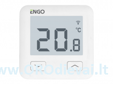 ENGO E10W230WIFI (baltas) potinkinis laidinis internetu valdomas termoreguliatorius šildomų grindų pavarų valdymui
