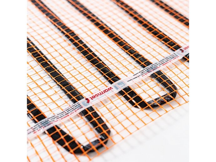 Elektrinis šildomų grindų kilimėlis - tinklelis Warmset Black 150 W 24 V (150-2-24) 1 Elektrinis šildomų grindų kilimėlis - tinklelis Warmset Black 150 W 24 V (150-2-24) 1