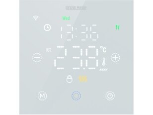 Grand Meyer® TSM-10 Programuojamas termostatas su WIFI, laidinis, savaitinis, potinkinis, 230V, 20A Grand Meyer® TSM-10 Programuojamas termostatas su WIFI, laidinis, savaitinis, potinkinis, 230V, 20A