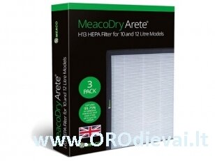 HEPA filtrai oro sausintuvui ARETE 10L