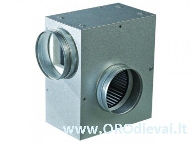 Išcentrinis Ø160 ventiliatorius Vents KSA160-2E su garso ir šilumos izoliacija