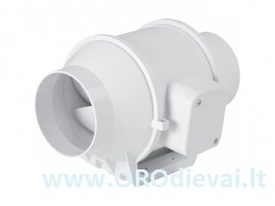 Kanalinis ventiliatorius DVPP125, Ø125 mm
