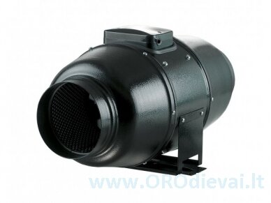 Mišraus tipo Ø200 ašinis-išcentrinis ventiliatorius Vents TT SILENT-M200 su garso izoliacija