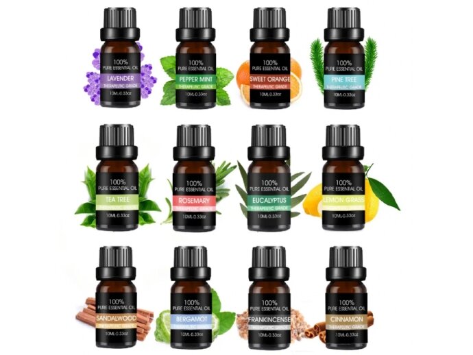 Naturalus eterinių aliejų rinkinys Bohomi Home Spa 100% Pure 12 x 10ml 2 Naturalus eterinių aliejų rinkinys Bohomi Home Spa 100% Pure 12 x 10ml 2