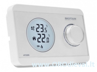 Neprogramuojamas skaitmeninis termostatas su laidu Motan HT220S