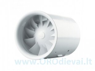 Ortakinis betriukšmis Blauberg DUCTO 100 ventiliatorius su atbuliniu vožtuvu
