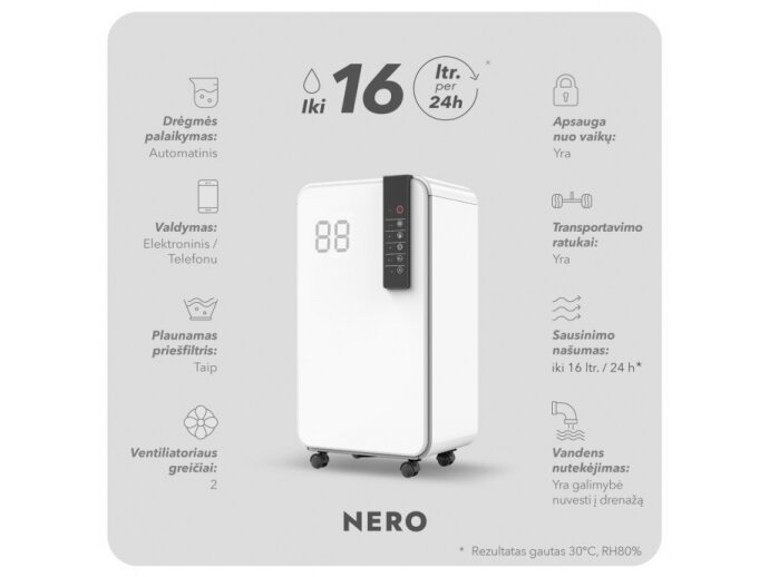 Oro sausintuvas Adolus NERO 1