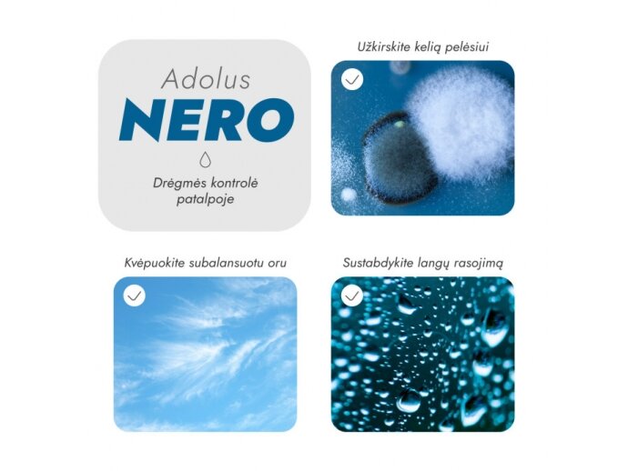Oro sausintuvas Adolus NERO 5 Oro sausintuvas Adolus NERO 5