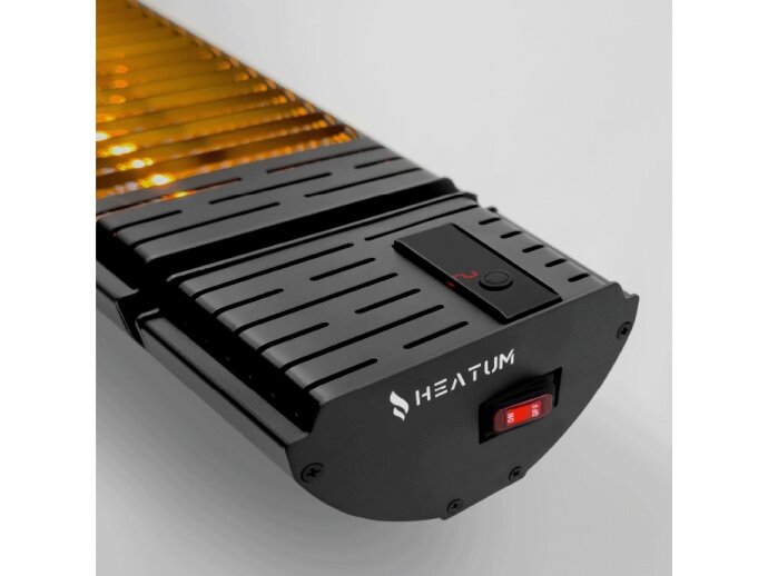 Pastatomas Infraraudonųjų spindulių šildytuvas Heatum H3000R EMPIRE su trikoju stovu 5