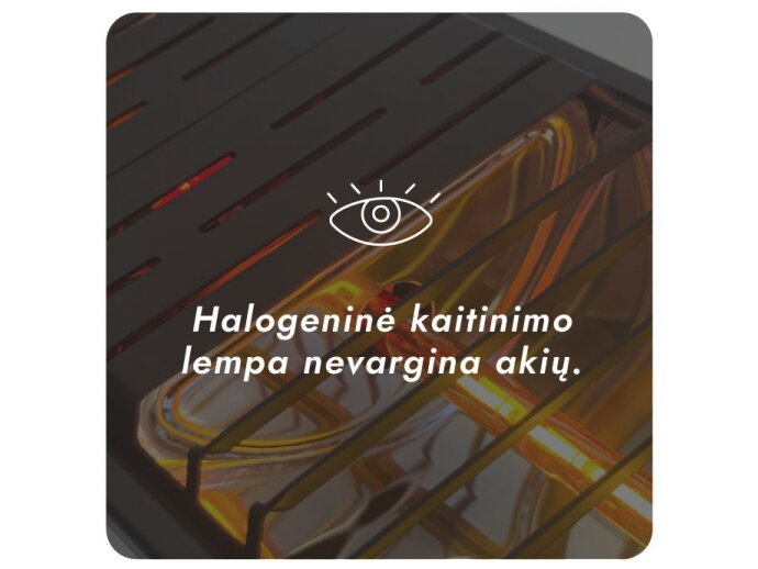 Pastatomas Infraraudonųjų spindulių šildytuvas Heatum H3000R EMPIRE su trikoju stovu 6