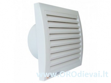 Tylus MMotors ventiliatorius su guoliais MM 100/60 kvadratinis be laikmačio 2