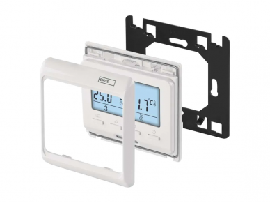 Programuojamas laidinis kambario termostatas su vidiniu ir išoriniu davikliu EMOS P5601UF 11