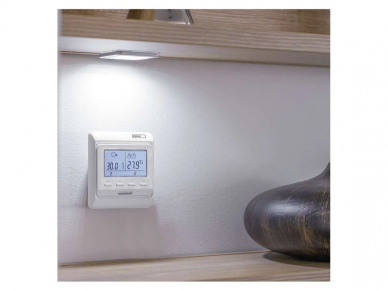 Programuojamas laidinis kambario termostatas su vidiniu ir išoriniu davikliu EMOS P5601UF 3
