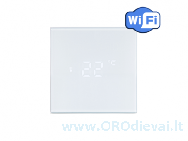 Programuojamas termostatas su WIFI SENSUS LC1 potinkinis 230V