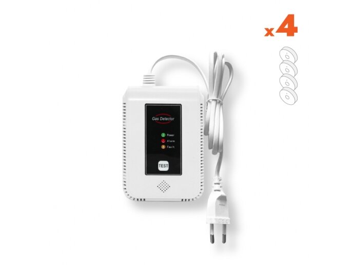 Profesionalus dujų nuotėkio detektorius GS-8K (4 vnt.) Profesionalus dujų nuotėkio detektorius GS-8K (4 vnt.)