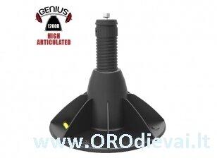 Reguliuojamas padas didelių gabaritų GENIUS 1200R HIGH ARTICULATED