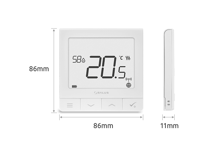 Salus SQ610BRF Smart Home sistemos Quantum termoreguliatorius 1