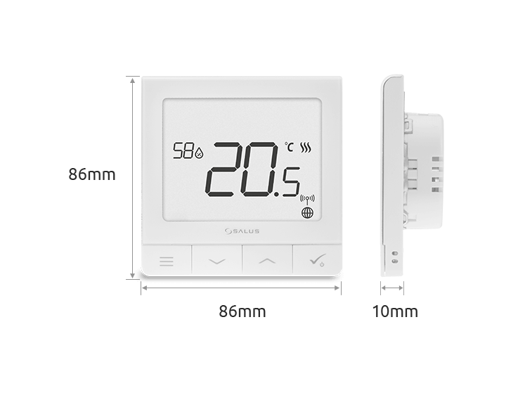 Salus SQ610B Smart Home sistemos Quantum termoreguliatorius 1 Salus SQ610B Smart Home sistemos Quantum termoreguliatorius 1